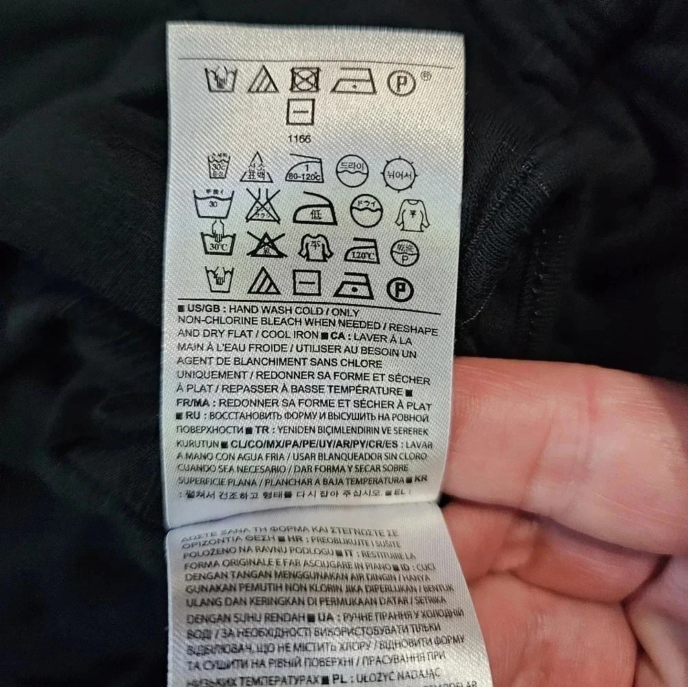 Banana Republic Petite Small Black Maxi Dress Halter Minimalist Y2K 90s Coastal - Picture 7 of 9